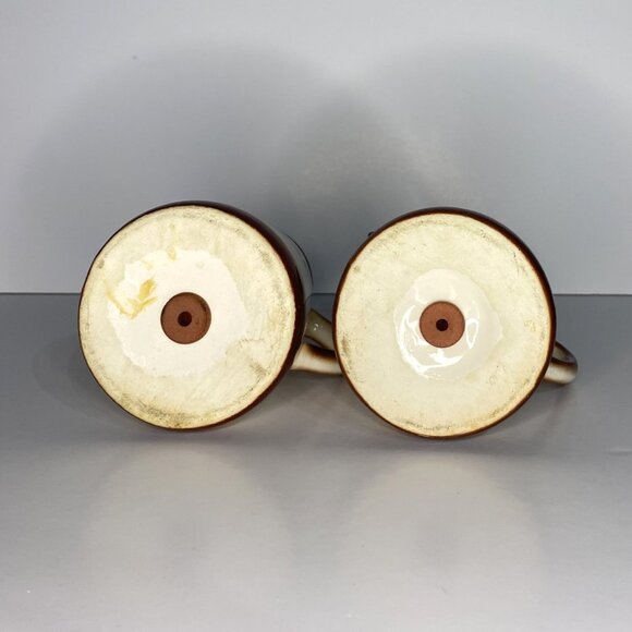 Large Vintage Coffee Pot Shaped Salt & Pepper Shakers Pot Luck - Picture 6 of 6